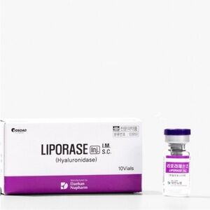 Liporase hyaluronidase filler dissolver 1 vial brand new